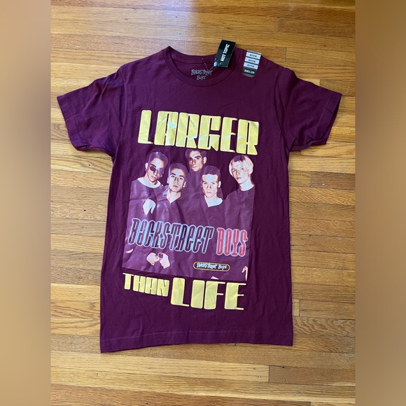 Back Street Boys Larger Than Life Tee - Picture 1 of 3
